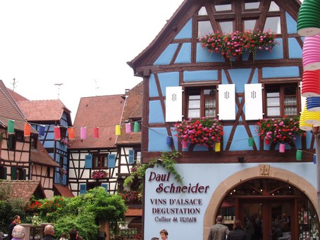 Fete du vin  Eguisheim - Photo Gite en Alsace - Aout 2010